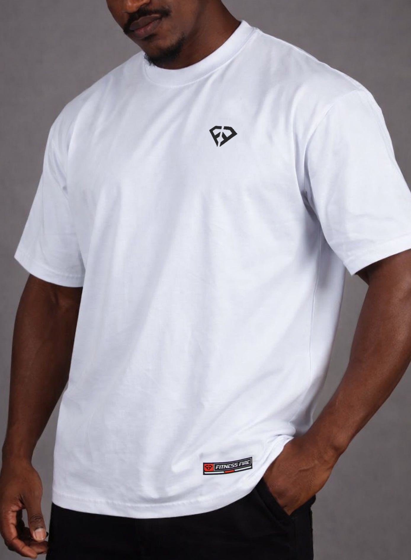 HOLD THE WEIGHT – T-shirt Oversize (Livraison Gratuite)