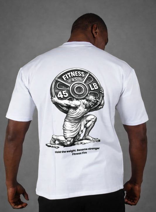 HOLD THE WEIGHT – T-shirt Oversize (Livraison Gratuite)